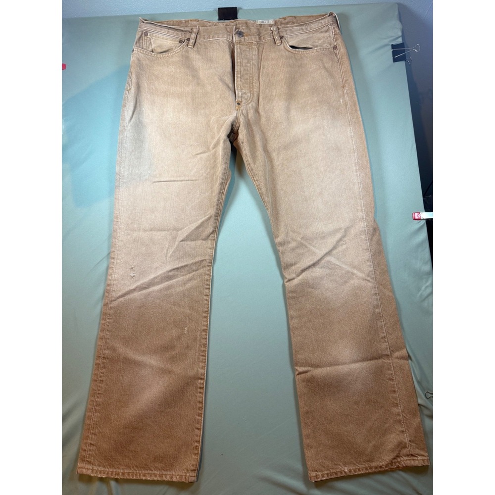 Polo Ralph Lauren Straight Jeans Mens 38 x 30 Brown Corduroy Chino Pants Jeans